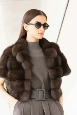 Russian sable jacket