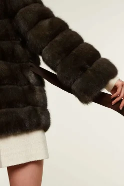 Russian sable jacket