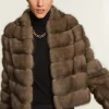 Sable fur jacket