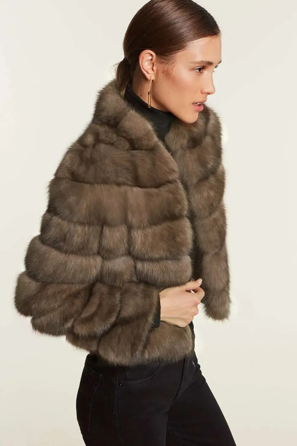 Sable fur jacket