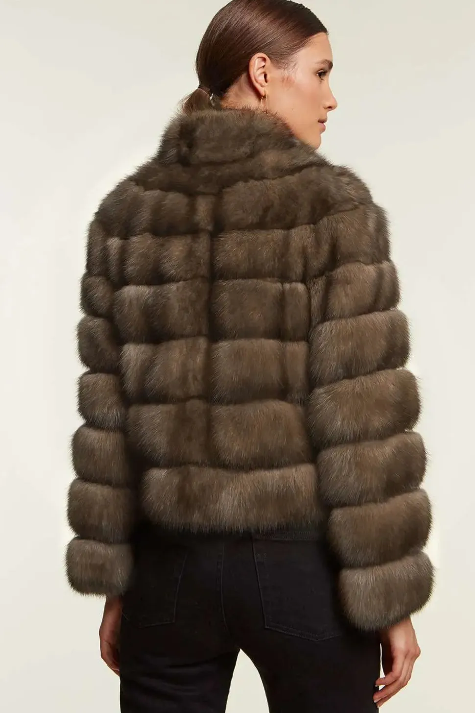 Sable fur jacket