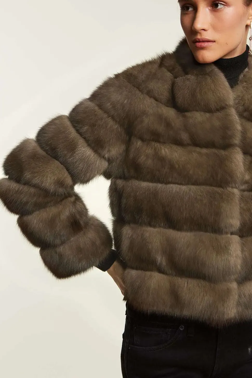 Sable fur jacket