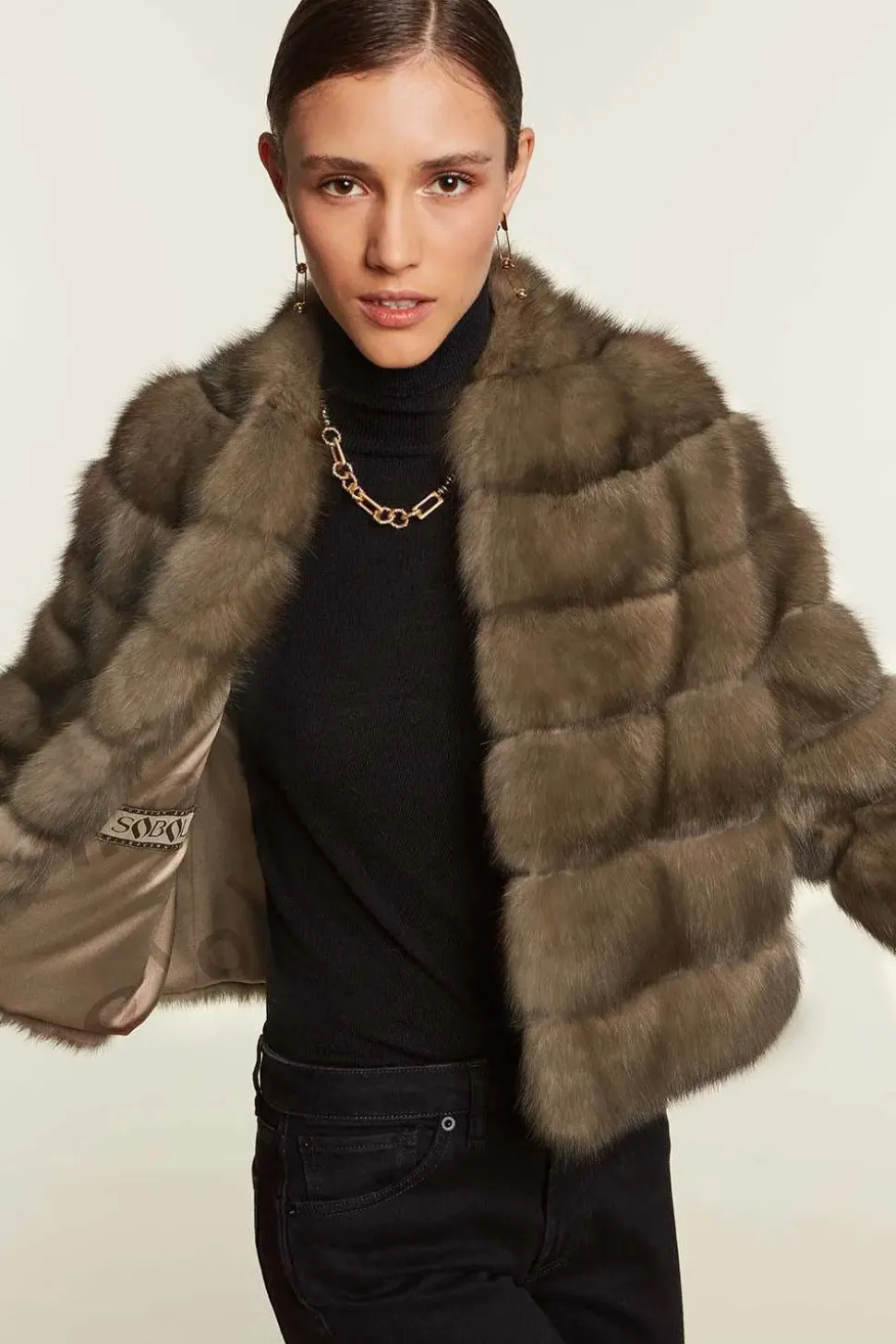 Sable fur jacket