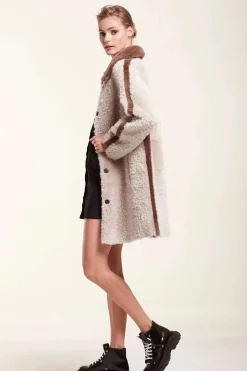 Shearling coat