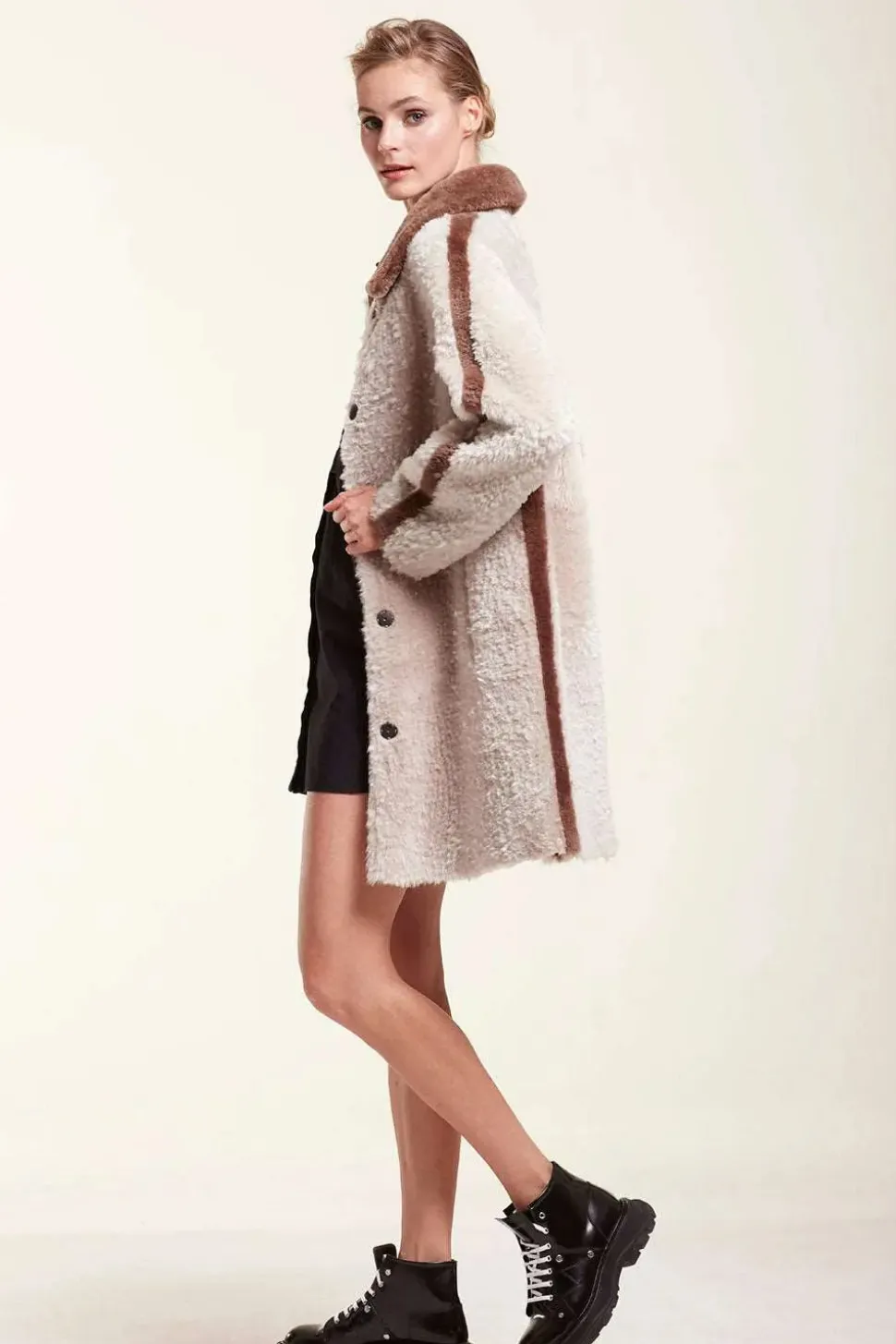 Shearling coat