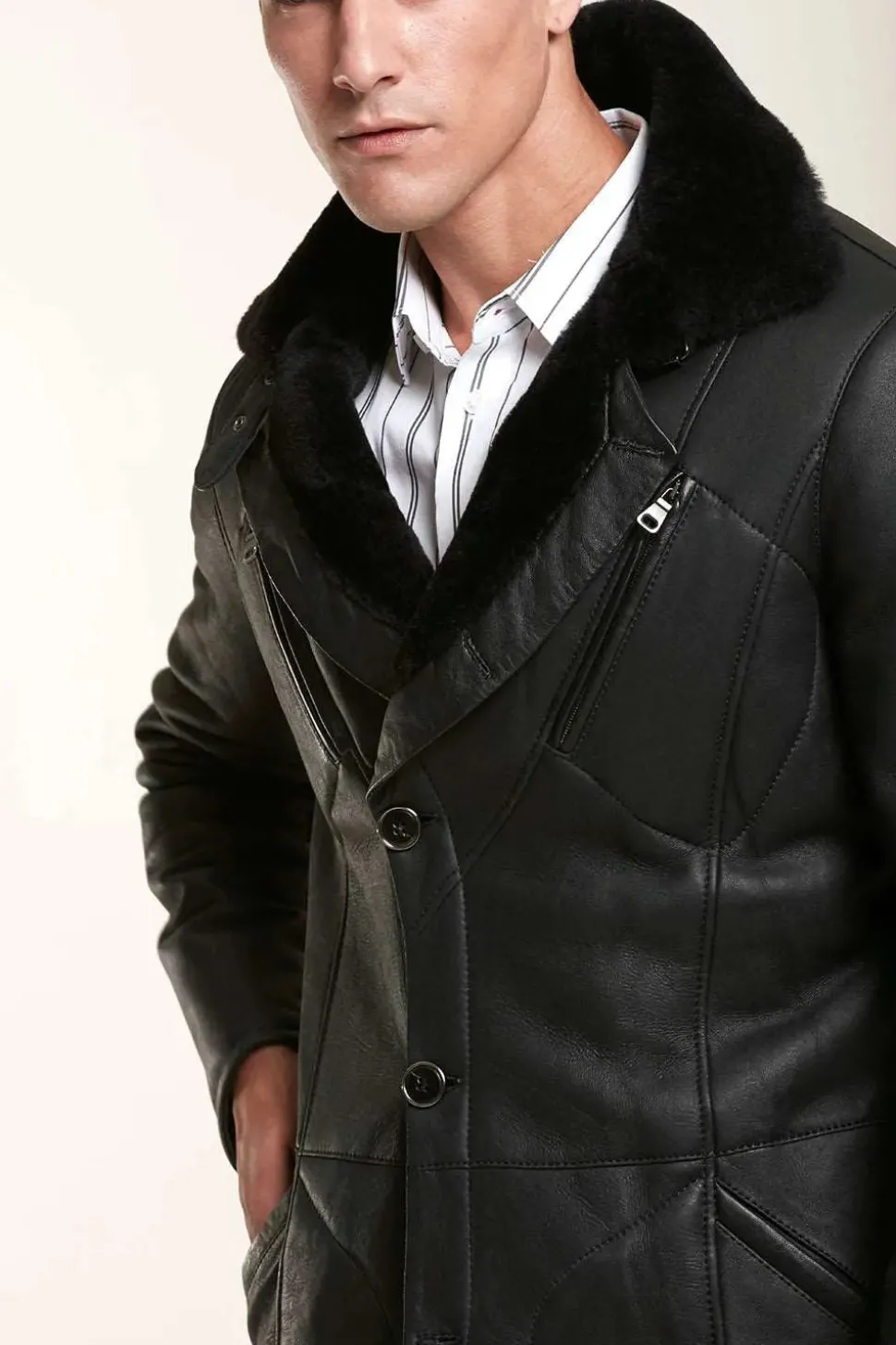Shearling jacket