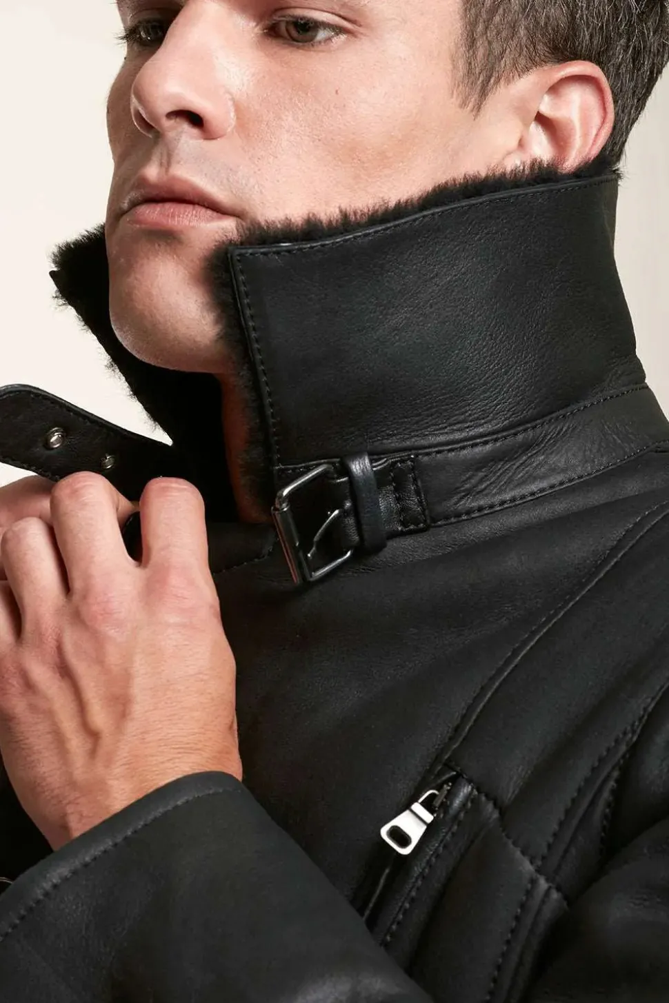 Shearling jacket