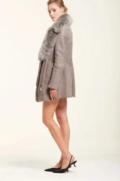 Sheepskin jacket