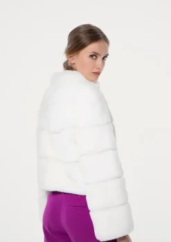 Short fur jacket