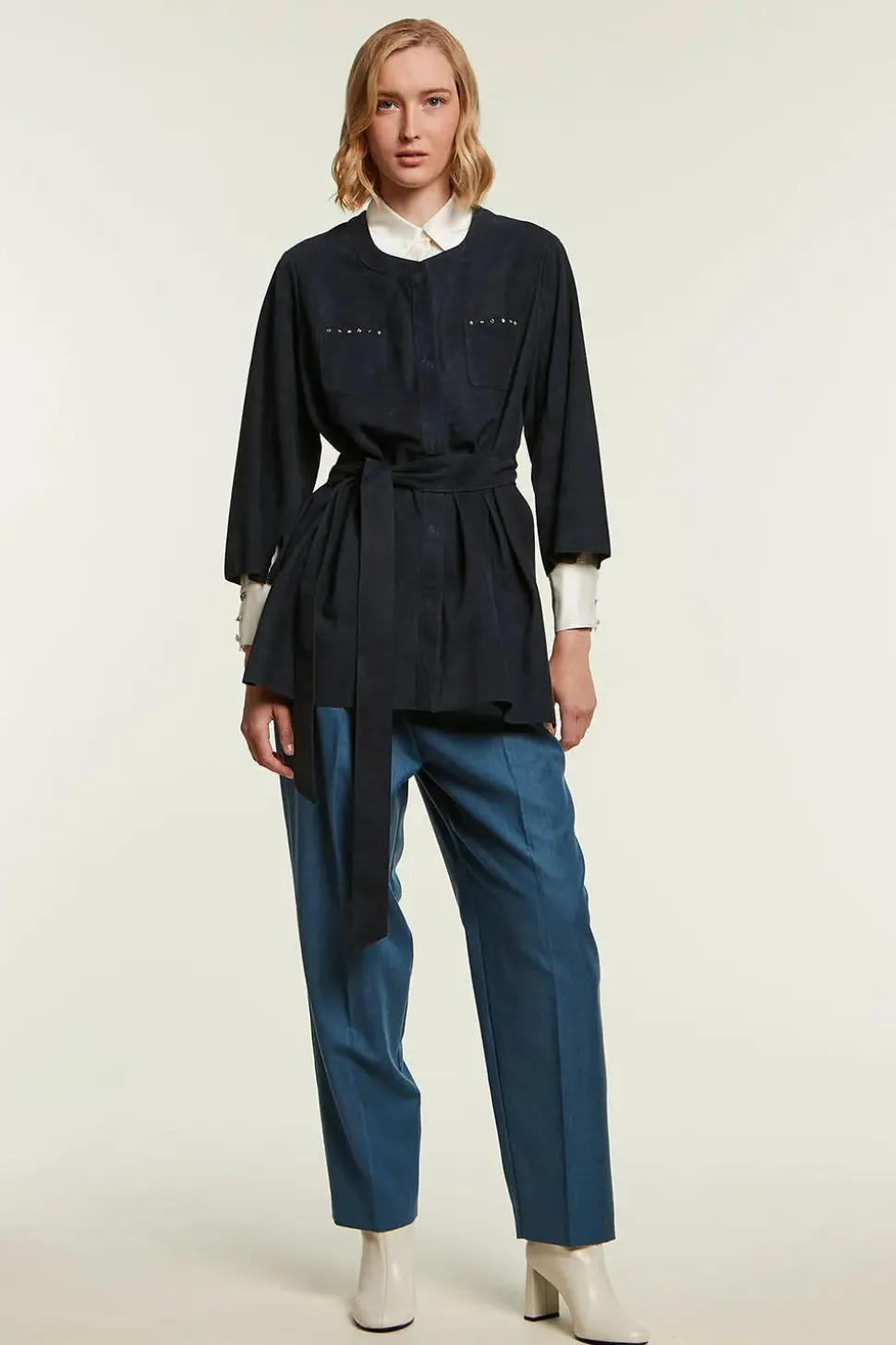 Suede jacket womens