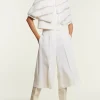 White mink stole